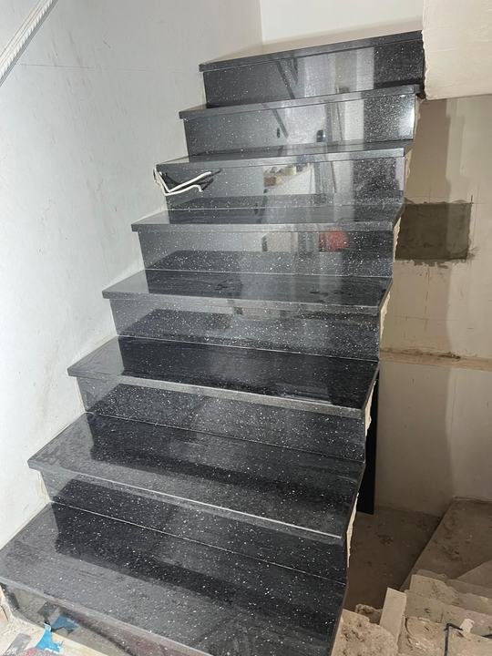 Granitstufen im Detail