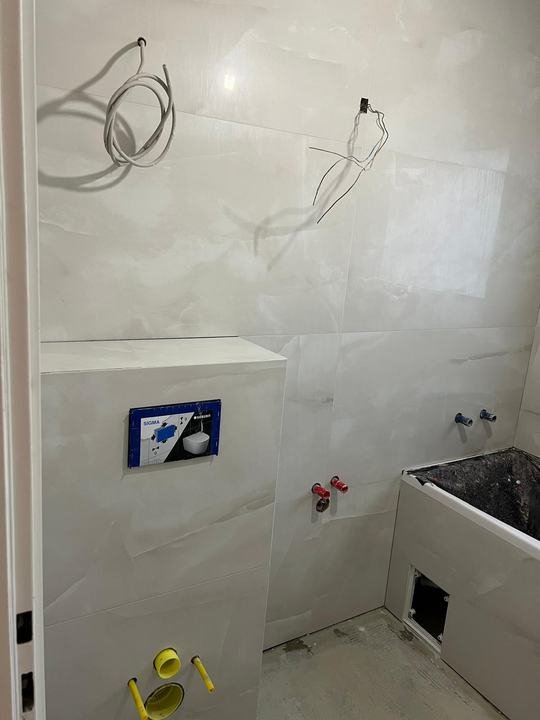 Vorwand und Wanne