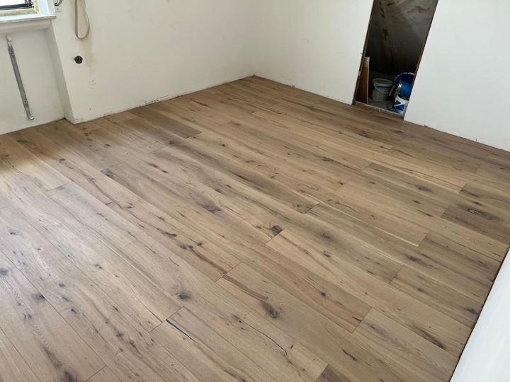 Dielen im Schlafzimmer